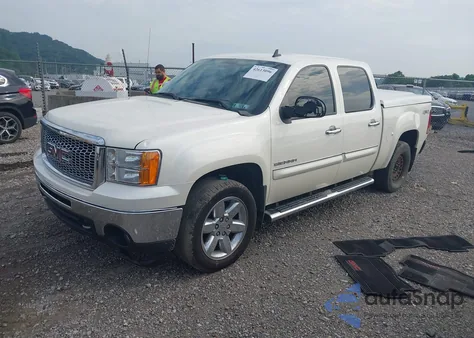 2013 GMC Sierra K1500 Slt from USA, damaged, VIN 3GTP2WE71DG309690